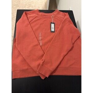 Alpine Design Women’s Solid Fleece Crew Sweater Antique Rosewood Large Nwt